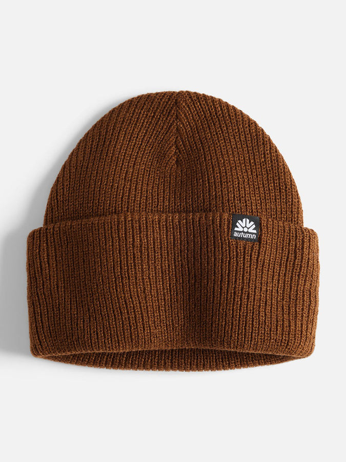 Autumn Simple Solid Beanie | BROWN