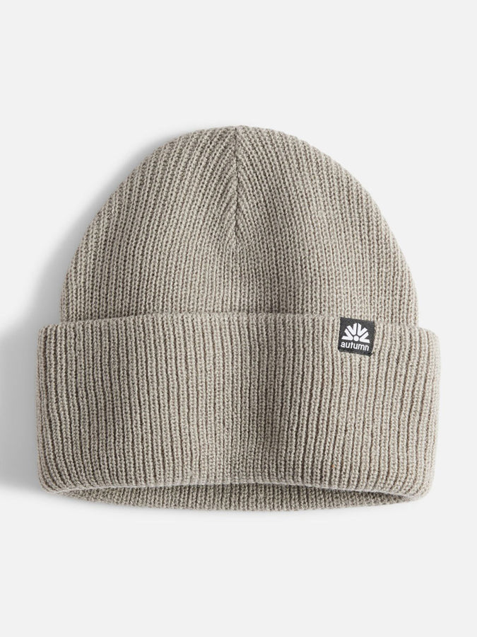 Autumn Simple Solid Beanie | STONE