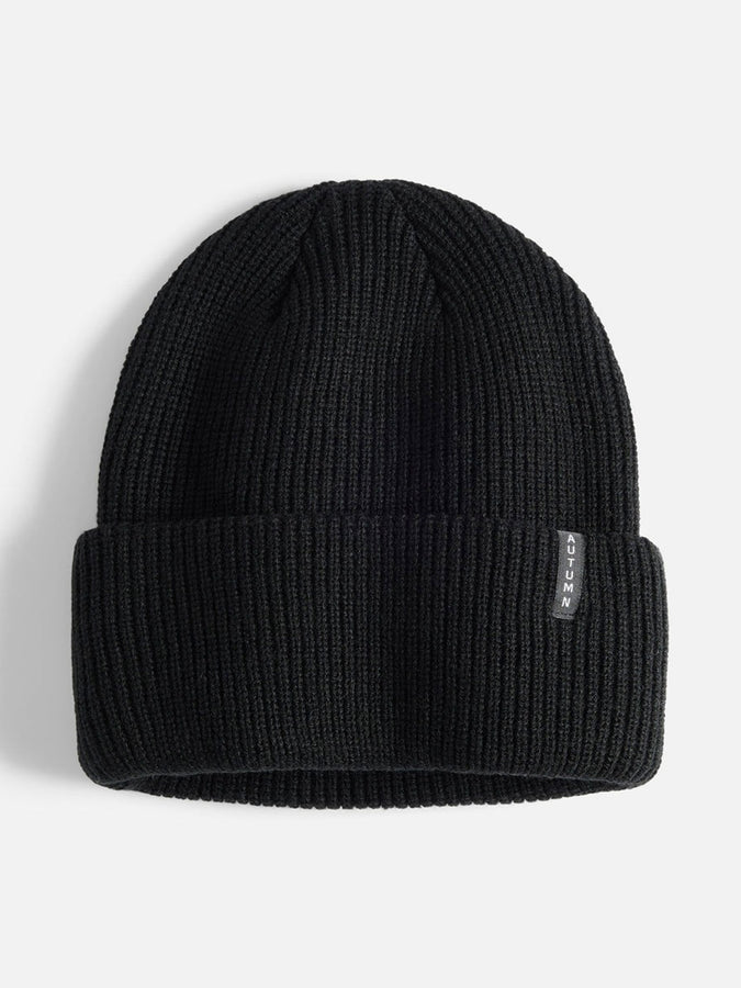 Autumn Select Solid Beanie | BLACK