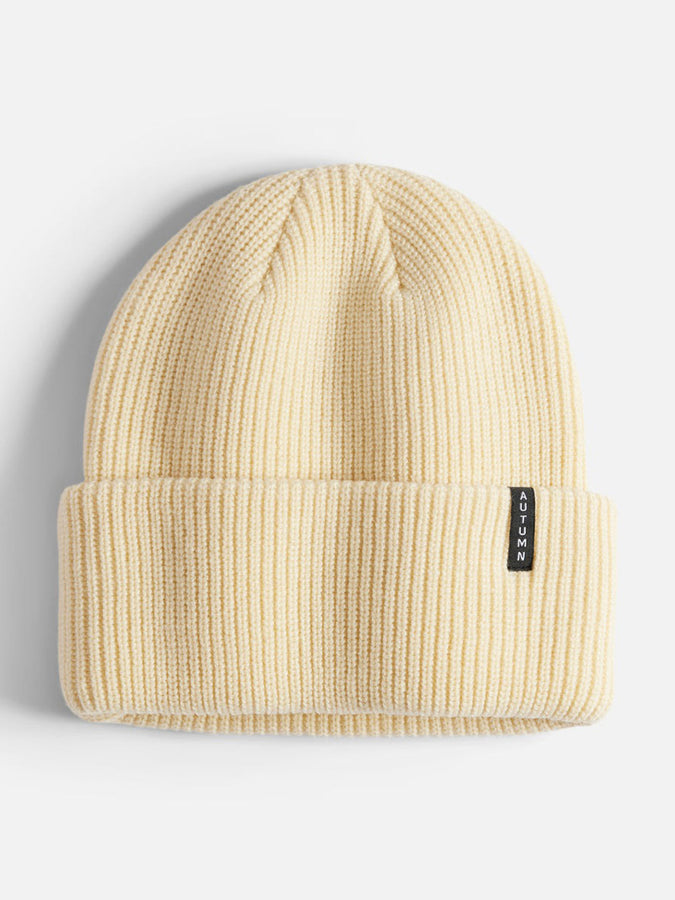 Autumn Select Solid Beanie | EGGSHELL