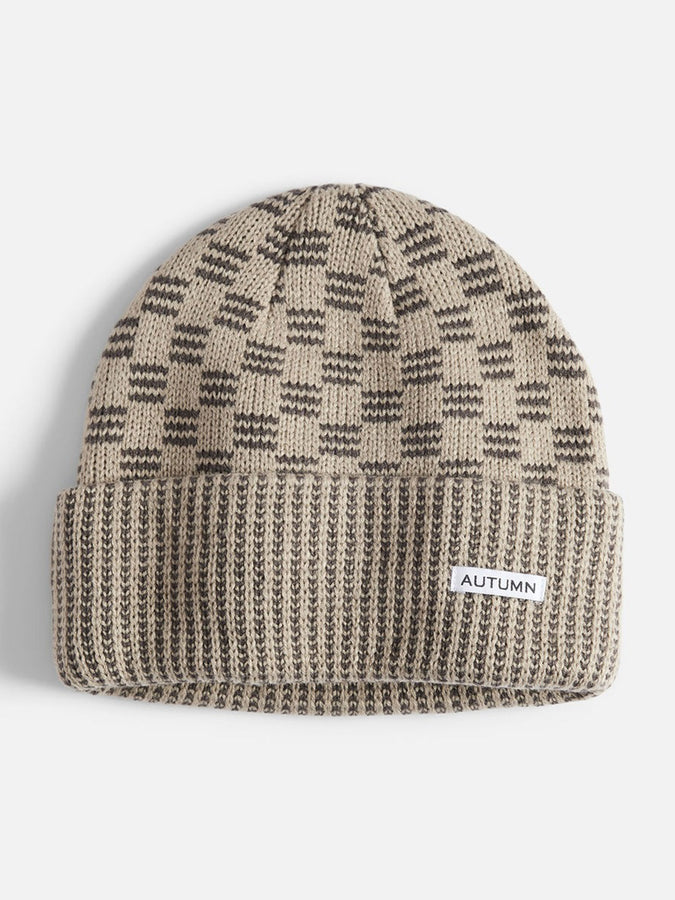 Autumn Squared Beanie | STEAM GREY