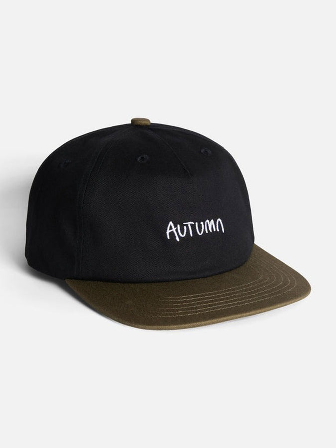 Autumn Two Tone Twill Snapback Hat | BLACK