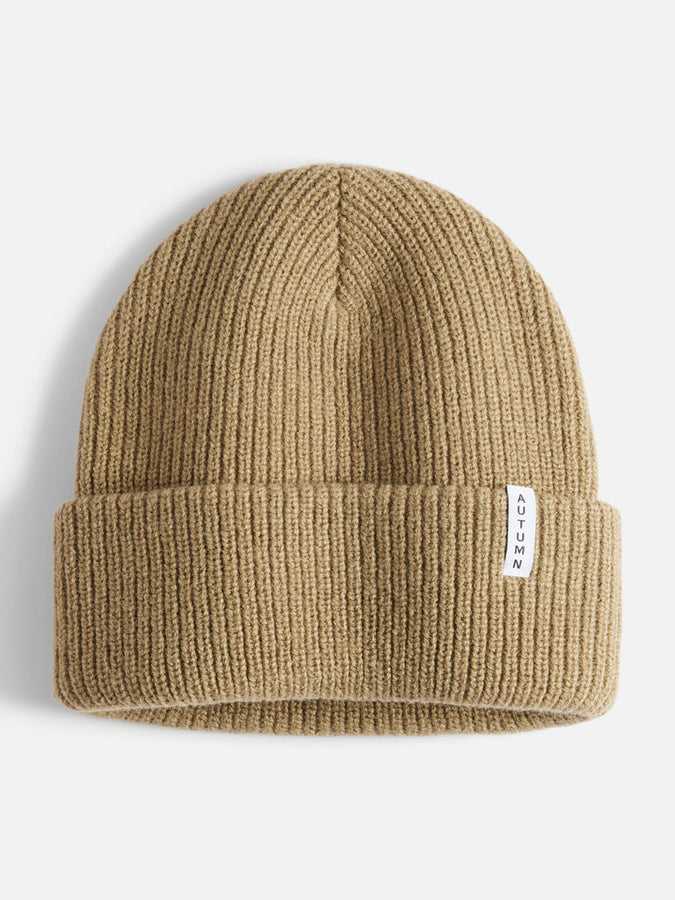 Autumn Solid Beanie | CHINCHILLA