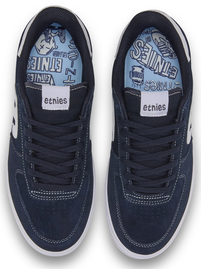 Etnies Emerson X FOS Navy/White Shoes Fall 2026 | NAVY/WHITE (472)