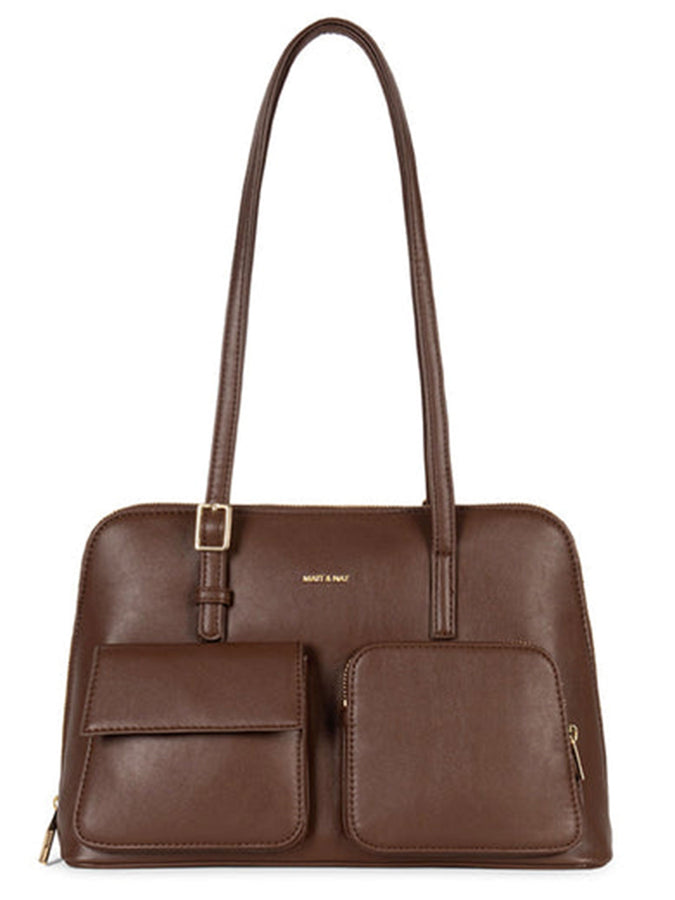 Matt & Nat Forum Imena Satchel Tote Bag | COCOA