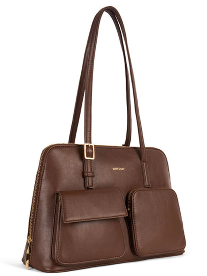 Matt & Nat Forum Imena Satchel Tote Bag | COCOA