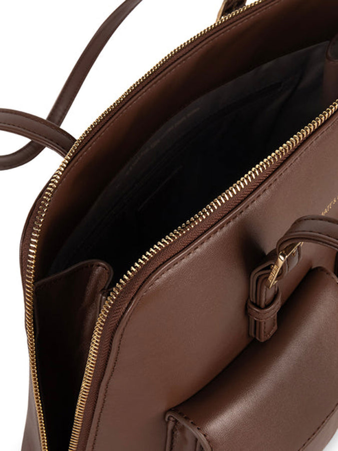 Matt & Nat Forum Imena Satchel Tote Bag | COCOA