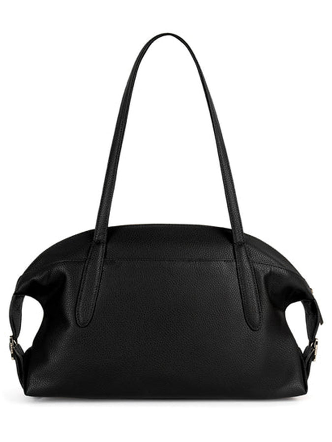 Matt & Nat Grain Vania Satchel Tote Bag | BLACK
