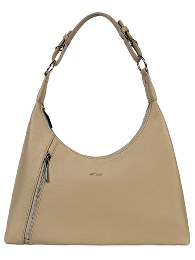 Matt & Nat Grain Morgan Handbag | ALMOND
