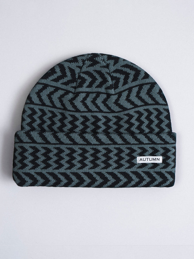 Autumn Chevron Beanie | SLATE