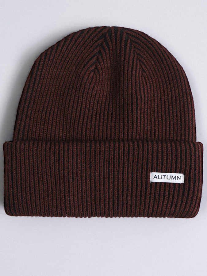 Autumn Cord Beanie | OXBLOOD