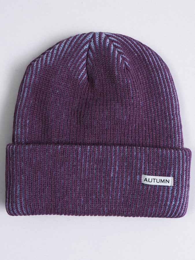 Autumn Cord Beanie | PLUM