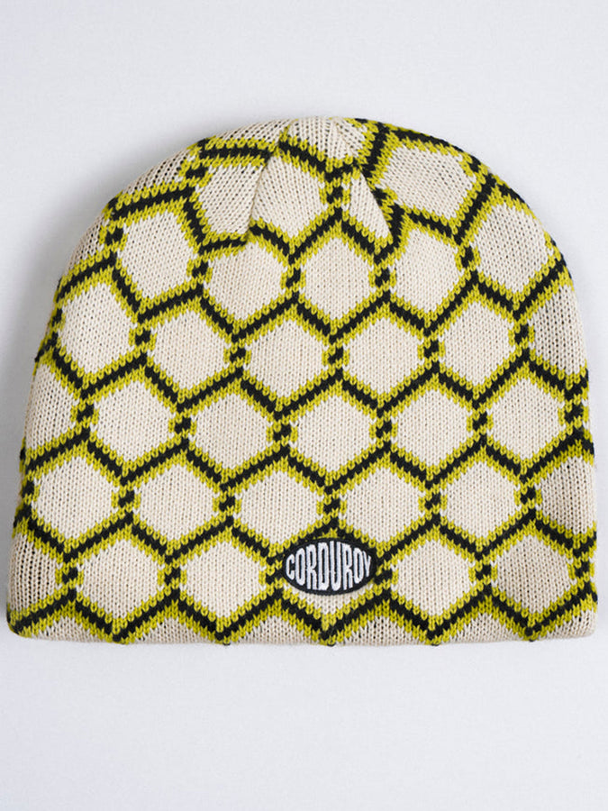Autumn Keep Out Skully Beanie | EGGSHELL