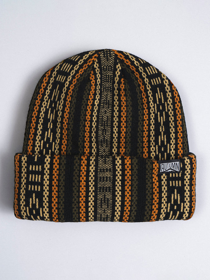 Autumn Knapsack Beanie | BLACK