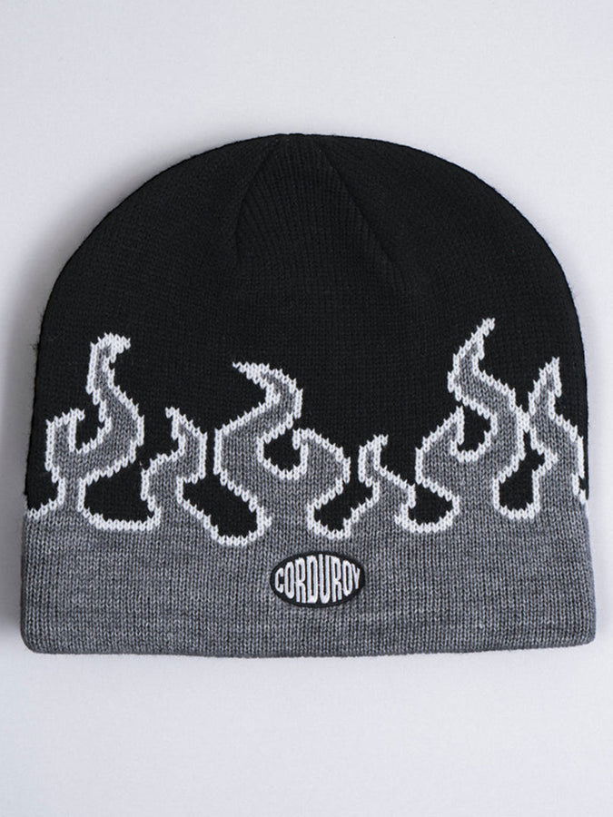 Autumn LL Burn Skully Beanie | BLACK