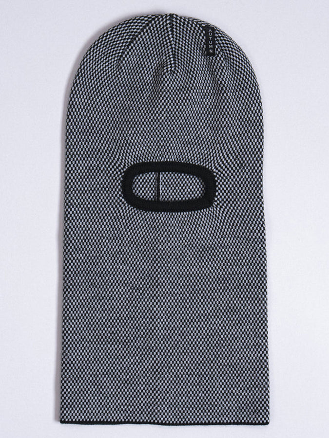 Autumn Mini Check Balaclava | BLACK