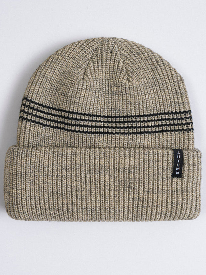 Autumn Mini Stripe Beanie | CREAM