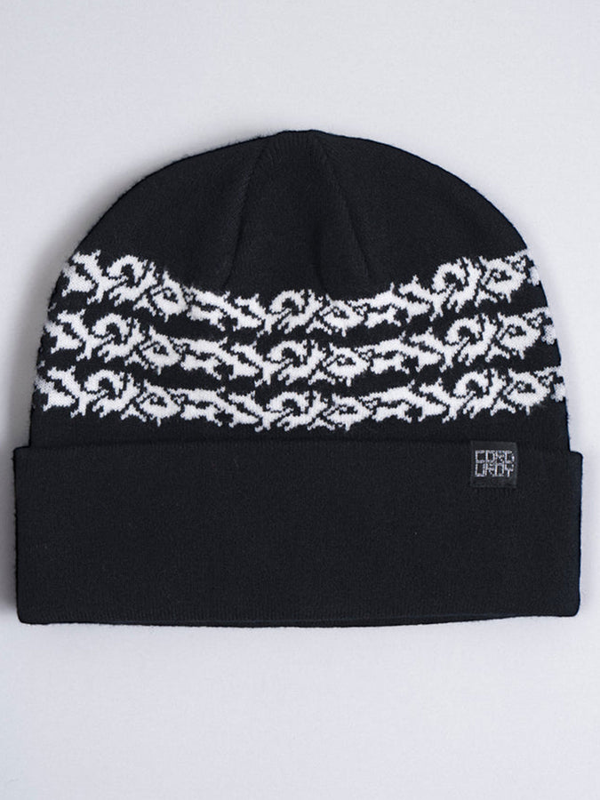 Autumn Prickly Beanie | BLACK