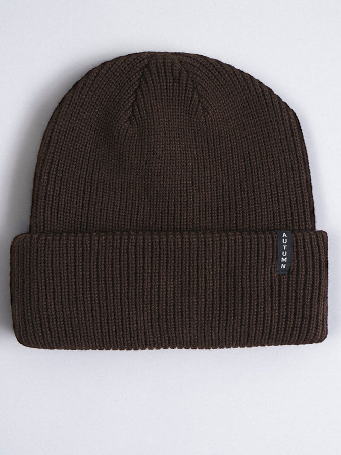 Autumn Select Solid Beanie | BROWN
