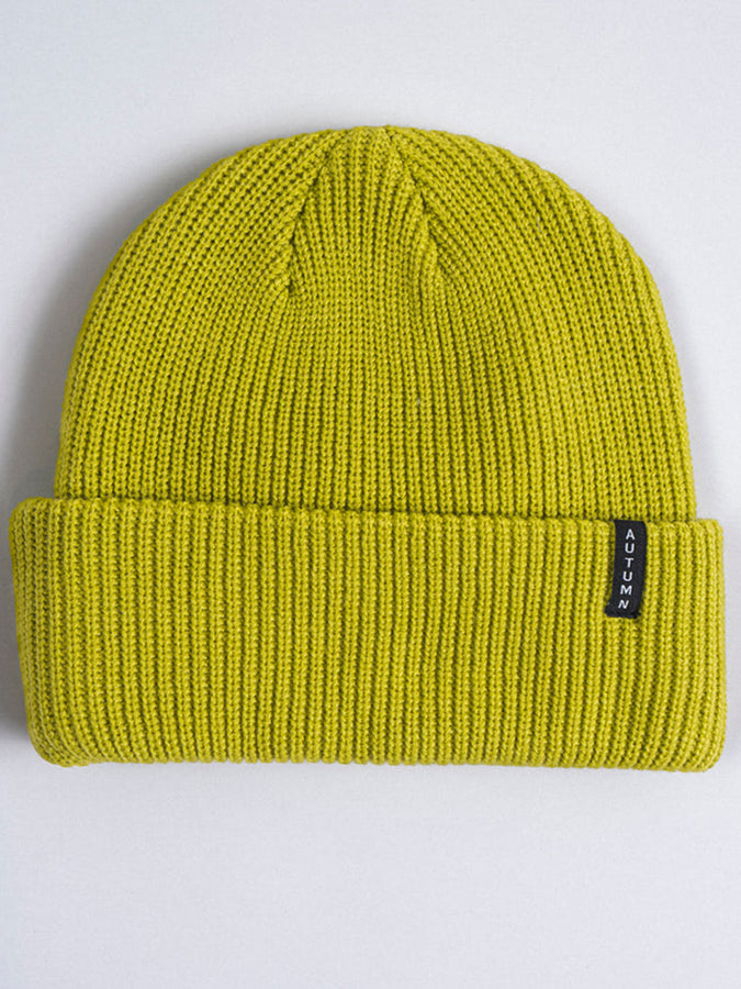 Autumn Select Solid Beanie | CHARTREUSE