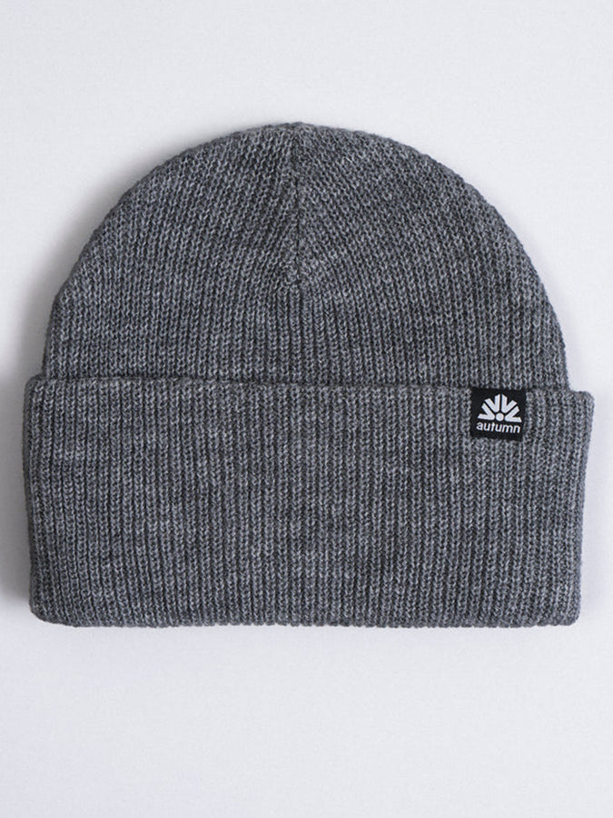 Autumn Simple Solid Beanie | CEMENT