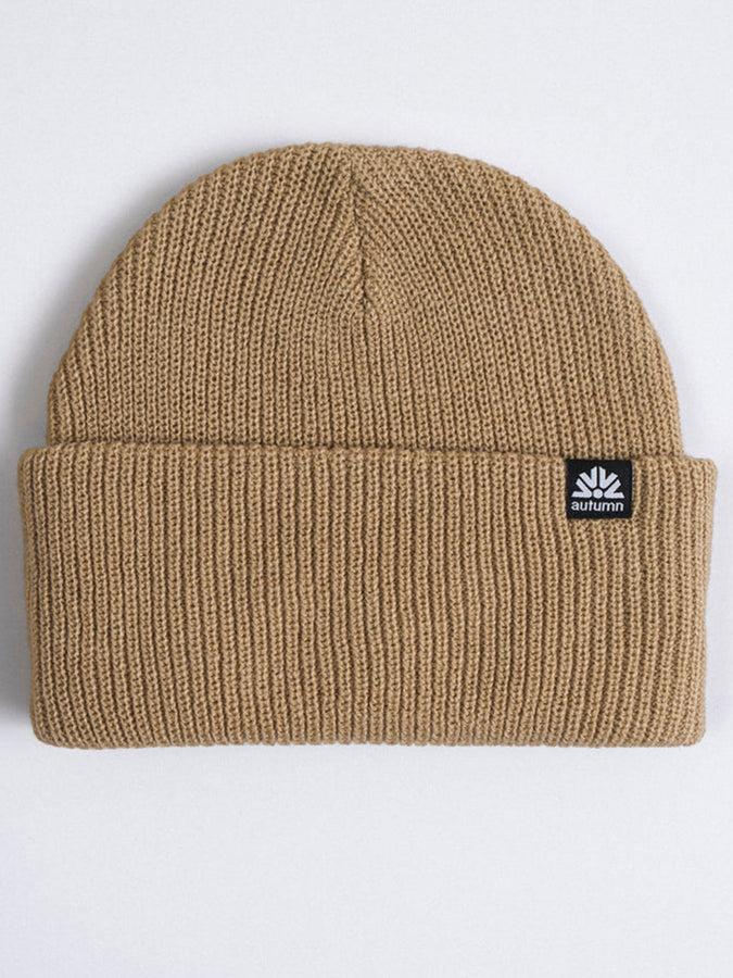 Autumn Simple Solid Beanie | SAND