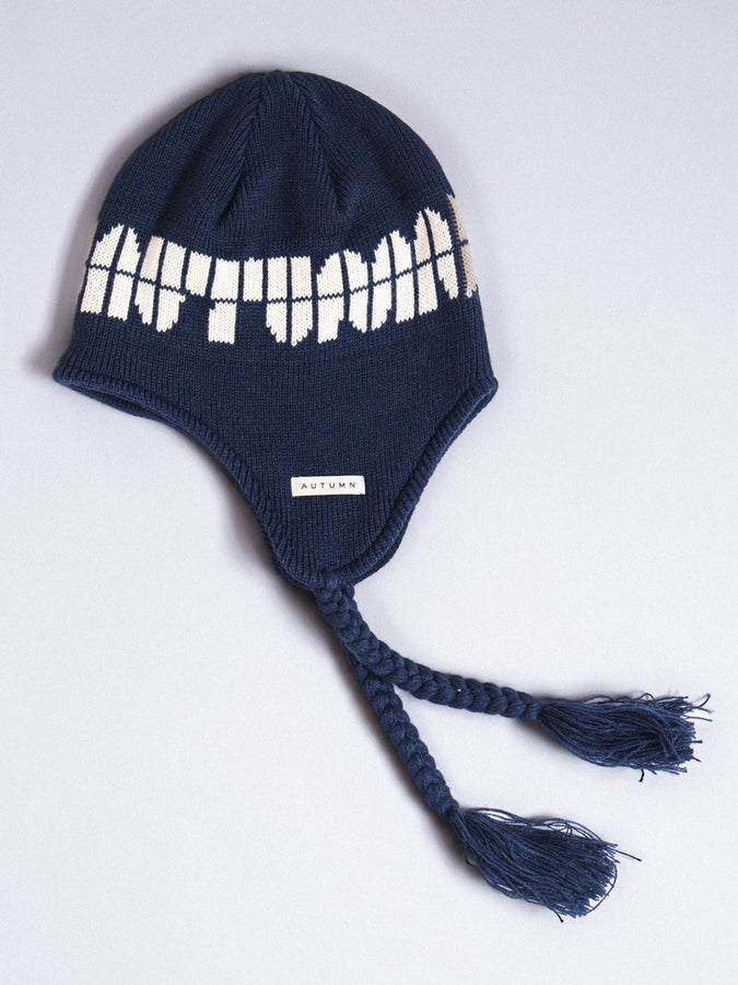 Autumn Soy Ear Flap Beanie | MIDNIGHT