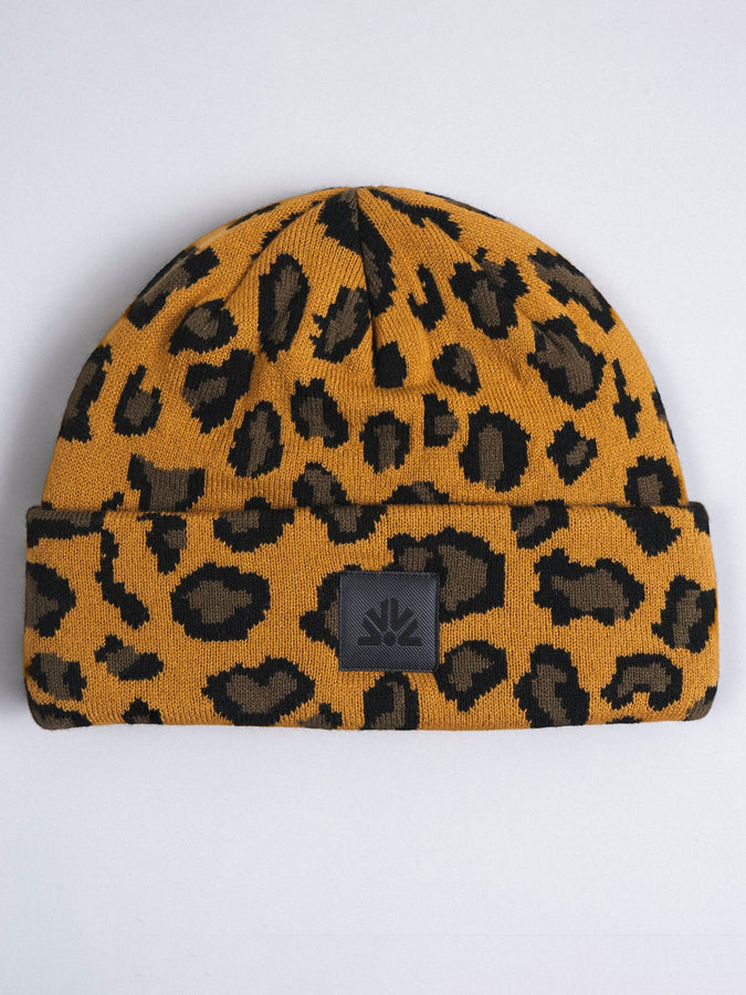 Autumn Spotted Beanie | CAMEL