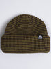 Autumn Stripe Double Roll Beanie