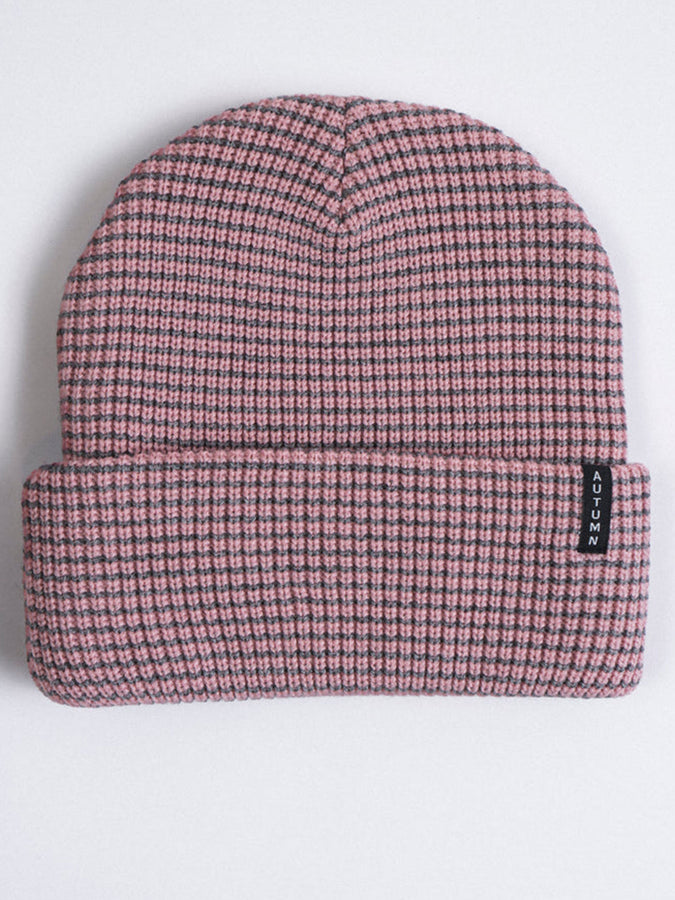 Autumn Stripe Beanie | PINK