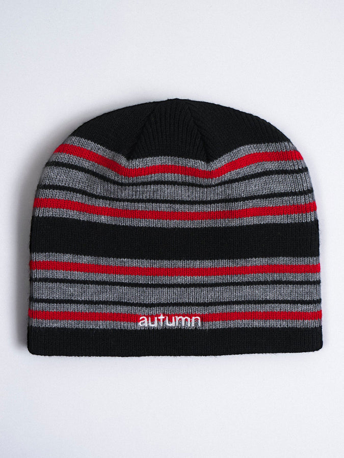 Autumn Headwear Warp Beanie | BLACK
