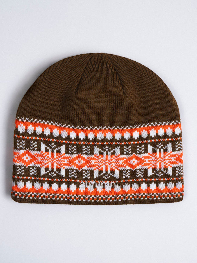Autumn Headwear Warp Beanie | BROWN