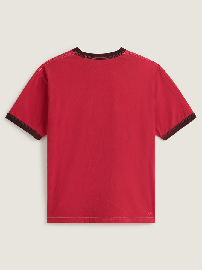 Vans LX Flame Face T-Shirt Spring 2026 | CRIMSON HAZE (FO9)