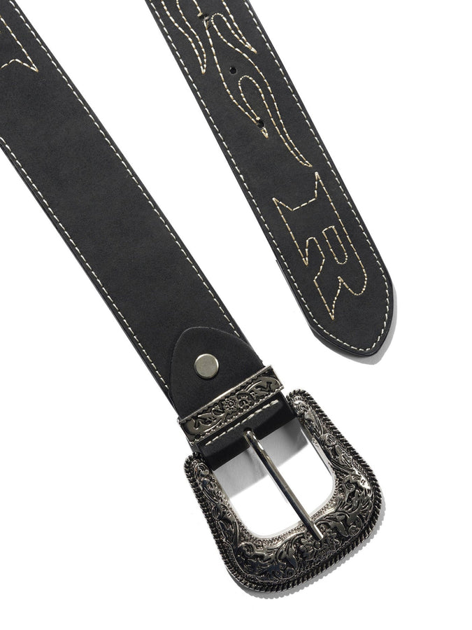 Butter Goods Flame Stitch Belt | BLACK