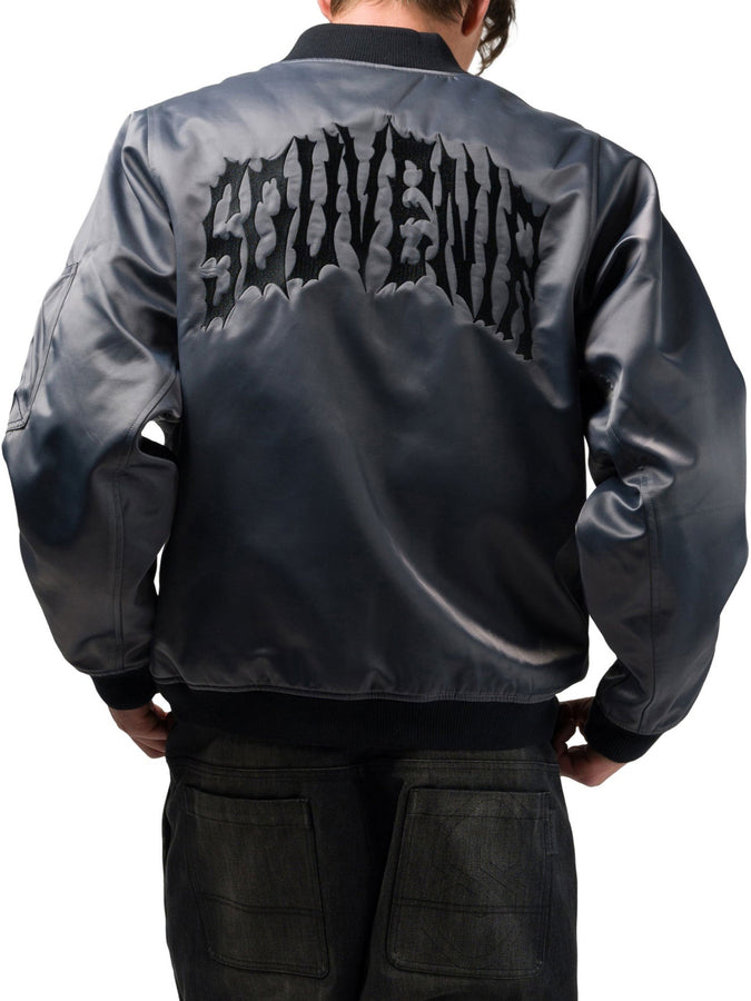 Souvenir Flight Bomber Jacket Winter 2027 | WOLF GREY