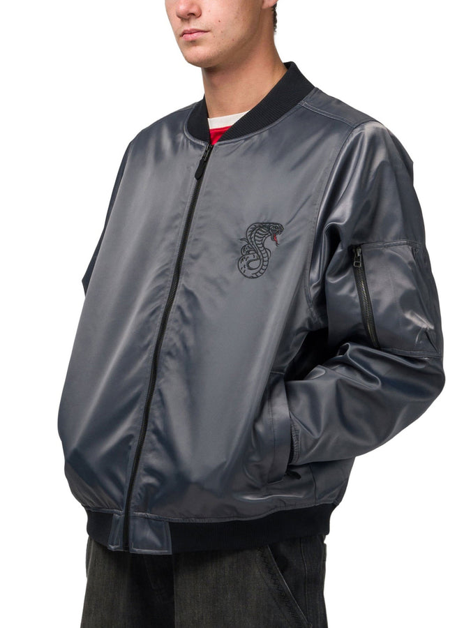 Souvenir Flight Bomber Jacket Winter 2027 | WOLF GREY
