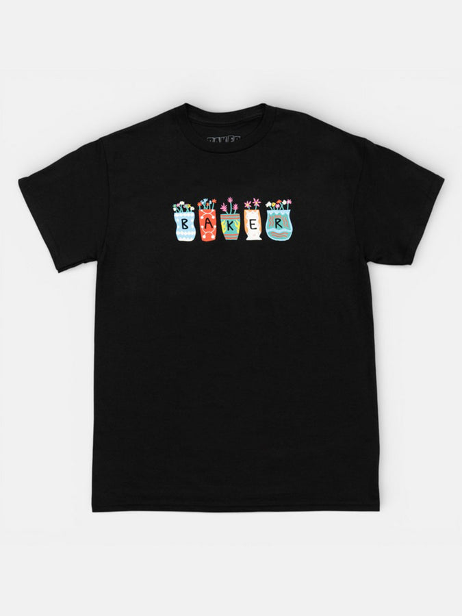Baker Pots And Flowers T-Shirt Spring 2026 | BLACK