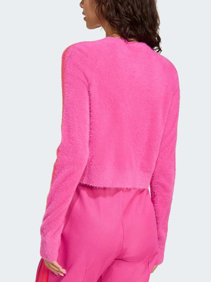 Adidas Fluffy Fuschia Semi Lucid Cardigan Fall 2025 | SEMI LUCID FUCHSIA
