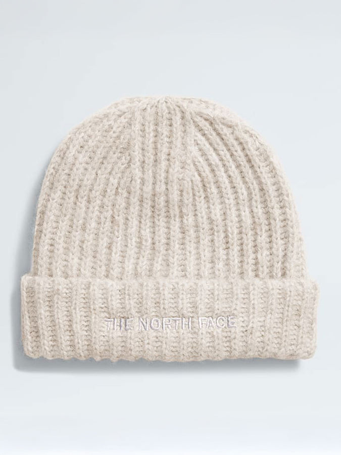 The North Face Fohair Cabin Beanie | WHITE DUNE (QLI)