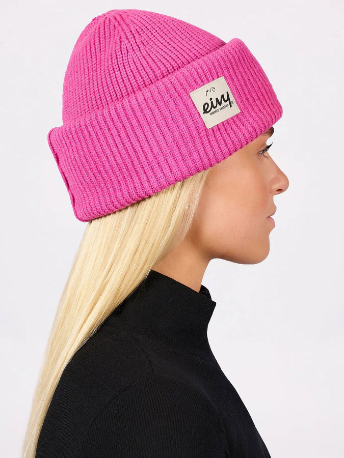 Eivy Foldable Knit True Pink Balaclava Beanie | TRUE PINK