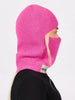 Eivy Foldable Knit True Pink Balaclava Beanie