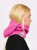 Eivy Foldable Knit True Pink Balaclava Beanie