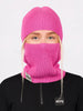 Eivy Foldable Knit True Pink Balaclava Beanie
