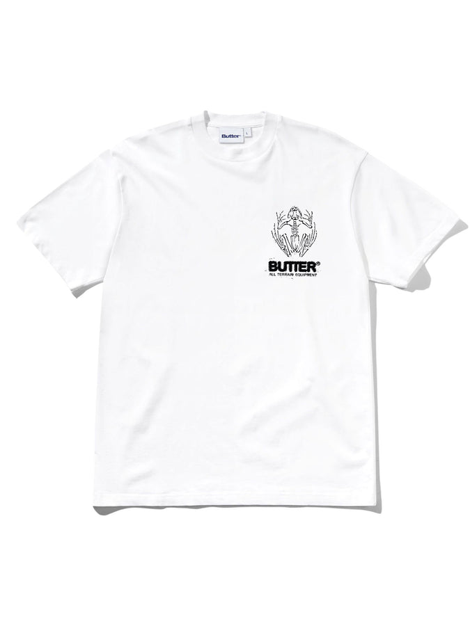 Butter Goods Fossil T-Shirt Fall 2025 | WHITE