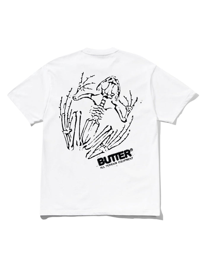 Butter Goods Fossil T-Shirt Fall 2025 | WHITE