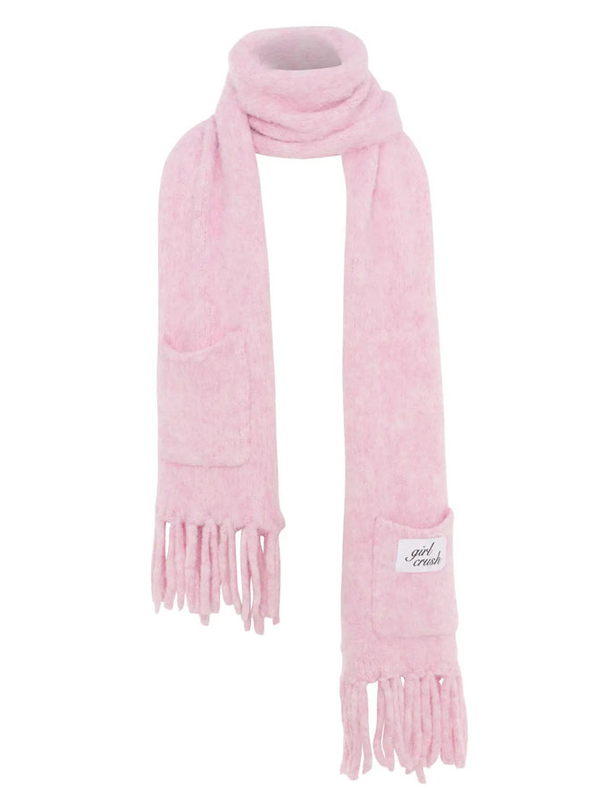 Girl Crush Boreal Pocketed Scarf Fall 2025 | PINK