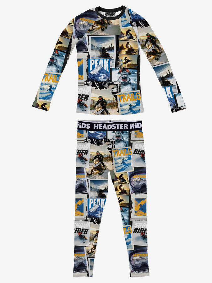 Headster Snowy Trails Base Layer Set Winter 2027 | BLACK