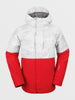 Volcom V.Co Op Insulated White Camo Snowboard Jacket 2024