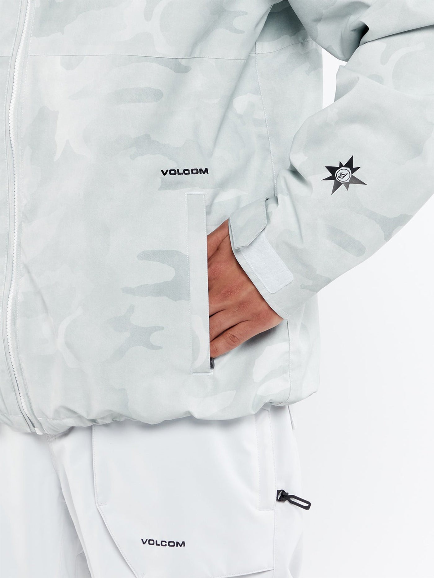 Mens 2836 Insulated Jacket - White Camo – Volcom Canada