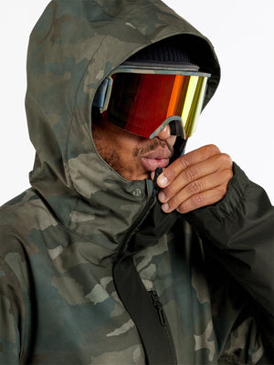 Volcom Vcolp Insulated Cloudwash Camo Snowboard Jacket 2024